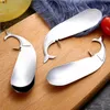 304 Stainless Steel Passion Spoons Creative Whale Soup, sugar Opener metal Egg Fruit Canned beer Openers and spoon