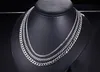 Designer Halskette Kette Mode Schmuck Edelstahl Männer Frauen Halsketten 8k Gold Titanketten Halskette Männliche Luxusketten Silber Schwarz Farbe