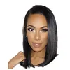 Moda curta reta Bob Wig Wig Women Bobo Head Hair Long Nature Yaki