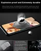 För T-Mobile Revvl 5G 4 Plus Full Cover 9H Screen Protector Anti-Scratch Temperat Glass med 10 i 1 Förpackning