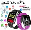 116 Plus Smartwatch-Armbänder, Fitness-Tracker, Herzfrequenz, Schrittzähler, Aktivitätsmonitor, Armband, PK 115 PLUS für iPhone und Android-Telefon