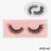 1pair 3D Mink Wimpers Langdurige Mink Wimpers Natuurlijke Dramatische Volume Wimpers Extension False Wimpers voor Make-up