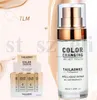 Zmiana kolorów TLM Velvet Touch Fundacja płynna Tailaimei Makeup All Day Radiange Foundation Inteligentna naprawa Concealer