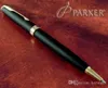 Free Shipping Parker Ballpoint Pen School Office Supplies matte black parker pens office supplies Stationery Sonnet pen all metal material