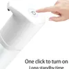 Автоматическое мыло для мыла 350 мл пенопластовые автоматические индукционные бытовые моющиеся рука шайба USB No Touch Auto Sensor Dispensers LJJO8175