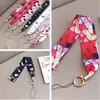 Mobiele telefoon bandjes LANYARD Ketting Ketting String Sjaals Wide Version Hanging Hals Touw Nationale Wind Lange Touw Zijde Lanyard