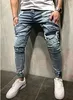 DiaOAID 2018 Nova Moda Streetwear Hiphop Men Jeans Clássico Destruído Swag Algodão Confortável Masculino Personalidade Denim Calças