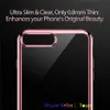 Для iPhone 8 Plus Case Ультра тонкий тонкий гальванированный мягкий TPU защитные чехлы для iPhone 8 8Plus