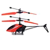 Kinderen Speelgoed Originaliteit Hot Koop Hoge Kwaliteit Flying Helicopter Mini RC Infrarood Induction Aircraft Flashing Light Drone Toys Christmas Gifts