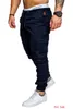 Pantalones Harem para hombre, pantalones holgados de algodón con cintura elástica, pantalones largos, pantalones de correr, pantalones de chándal, pantalones pitillo M-4XL152E