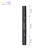 Docolor Black Liquid Eyeliner Stamp Marker Potlood Waterdichte stempel Double-Ended Eye Liner Pen Cosmetische Eyeliner