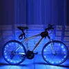 CycleZone 2m / 20led motocykla rowerowe rowerowe koła rowerowe mówił flash Light Lam Wodoodporny rowerowy światło na koła A30