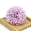 50pcs 5cm Pompom artificiel Pink White Silk Flowers Hergeaa Home Wedding Decoration DIY Scrapbooking Fake Flower Waths9486071