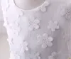 2019 뉴 빌딩 공 공주 꽃 소녀 드레스 소녀를위한 첫 번째 친교 드레스 민소매 tulle 미인 파티 fg60
