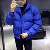 Heren Down Parka Patded Student Mode Merk Korte Katoenen Jas Koreaanse Winter Verdikt losse broodjas1