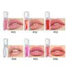 6 kleuren lippen buik make-up langdurige grote lip glanst moisturizer mollige volume glanzende vitamine e minerale olie lipgloss