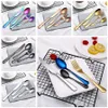 Rainbow Cutlery Set Stainless Steel Dinnerware Stainless Steel Spoon Set Fork Spoon Knife Steel Cutlery Dinnerware Set RRA1900