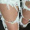 Socks Girls Summer Fishnet Diamond Pantyhose Fashion Shiny Net Tights Rhinestone Mesh Nylon Stockings Tights Sox 3 Colors