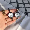 Assista F91W B5000 Japão e Coréia do Sul populares simples tira estrelado relógio fêmea pequena marcação tecido irmã macio estudante de quartzo stee relógio