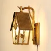 LED 미국 발코니 벽 램프 빌라 테라스 정원 방수 벽 램프 유럽 복고풍 통로 야외 안뜰 벽 조명