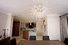 Blown Art Glass Chandelier for High Ceiling Furniture Fancy Murano Lanp Hand Blown Glass Chandelier for Dining Room