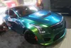 Premium Ambilight Gloss Chameleon Blue Green Vinyl Car Wrap Folie mit Air Release Film für vollständige Car Wrapping Aufkleber 1,52 x 20 Meter