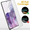 Full Adhesive Glue Screen Protector Transparent Protective Film Soft PET For Samsung Galaxy S24 S23 Ultra S22 S21 S20 Ultra Note 20 10 S10 Plus S9 No Tempered Glass