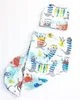 INS Neugeborenen Baby Swaddle Wrap Schlafsäcke mit Kappe Schlaf Hüte Sets Tier floral Musselin Wrap Hut Kleinkind Swaddling Säcke kinder geschenke E22602