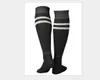 2 calze sportive a righe calze da calcio per uomo e donna per adulti calze lunghe sopra il ginocchio