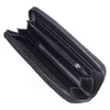 Diomo weibliche Brieftasche Reißverschluss Schlankes dünne Frauen Geldbörsen Lange Kupplungsbrieftaschen Geometrische leuchtende Geldbag Y190701260p