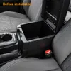 Tacoma 2016-2020 Center Console Organizer INSERT ABS BLACK MOTIES RATRES