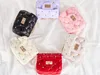 Mode barn väskor nya barn handväskor trycker på baby mini handväska axelväska 6 färger fabrik grossist