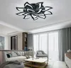 LED Ceiling Lamp luminaire black white bedroom living room kitchen kid039s room bathroom bluetooth flower modern art deco LLFA8034948