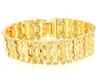 N969 bijoux brillants bling plaqué or 18 carats bracelet chaîne bijoux de fête 7.87 ''lourd 30g cadeaux de vacances cadeaux pour hommes cadeaux de Noël