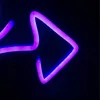 21 '' кафе знак дверные украшения дверной бар общественные места фиолетовый неоновый свет 12 В супер яркие оптом
