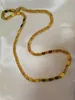 18k Real Gold Plated Chain 6 3mm Men Chain Necklace Women Chains 19 Inches 28 Inches2509