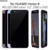 OriWhiz for Huawei Honor 8 شاشة LCD + شاشة تعمل باللمس الجمعية استبدال محول الأرقام لهواوي الشرف 8 عرض LCD Honor8 FRD-L09