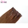 Hårklämma Rostfritt stål Hårförlängning Snap Weaving Wig Toupee Clip Black Brown Clip i hårförlängning4307860