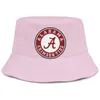 Alabama Crimson Tide pour hommes et femmes buckethat styles seau uni casquette de baseball logo de football Cocotier Core Smoke Mesh blanc 200z