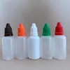 100Pcs 5/10/15/20/30/50ml Empty Plastic Squeezable Dropper Bottle Eye Liquid Dropper Sample Eyes Drop Refillable Bottle JXW525