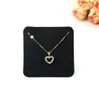 5x5cm Blank Kraft Paper Jewelry Display Necklace Cards Hang Favor Label Tag For Jewelry Making Diy Accessories GB405