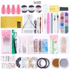 Super Manicure Set Gel Polish Dryer Acrylic Nail Kit With UV Led Lamp Soak Off Nails Tool Set Electric Handle Accessories NL1582