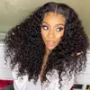 HD Transparent Lace Wigs Pre plucked 360 Frontal Wig curly Invisible fake scalp natural Front water wave 130density diva11373850