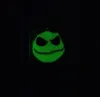 Mardrömmen Före Christmas Keychain Jack Skellington Key Ring Hanger Head Glowed In Dark Figure Toy Keychains