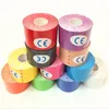 1 stycke mångfärgad intramuskulär lappduk Muskelpinne Sportbandage Sportskydd Bandage Portable Sticky Tape FY4073