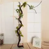 美しい装飾的な人工木長い柔らかいプラスチック製の木の枝偽の植物結婚式の家の家の飾り110 140 180cm2949177