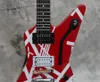 고품질 일렉트릭 기타 Eddie van Halen Red Stripe Exploy Quality Guitars 업그레이드 품질 하드 와어 OEM GUITA7246903