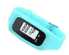 Digital LCD Pedometer Smart Multi Watch silicone Run Step Walking Distance Calorie Counter Watch Electronic Bracelet Color Pedomet2013475
