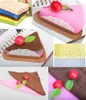 Sandwich Shape Cake Towel Creative Towels Christmas Birthday Gifts Baby Shower Valentine039s Day Wedding Gift for Guest Party F5535895