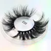 New 3D 25mm Lashes Mink Dramatic Volume Eyelashes Crisscross Fake Eyelashes Cruelty Free Real M Eyelash Makeup